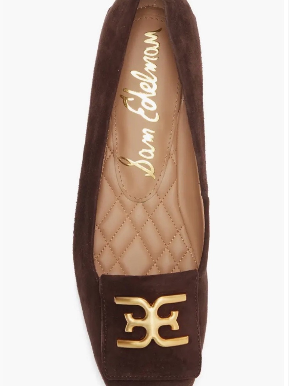 Sam Edelman Emina Square Toe Flat Size 9